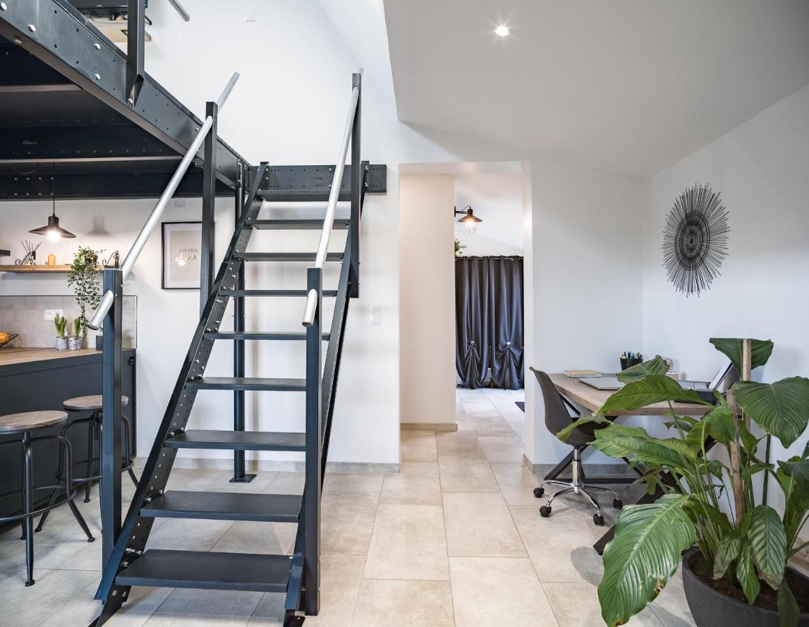 트루아 Loft Avec Jardin Et Parking Prive 아파트 외부 사진